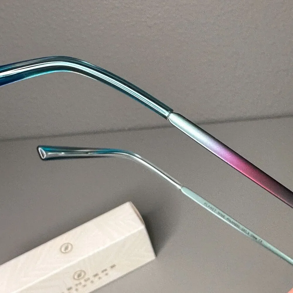 Blenders Planet Nine Sunglasses Polarized Blue Mirrored Lenses